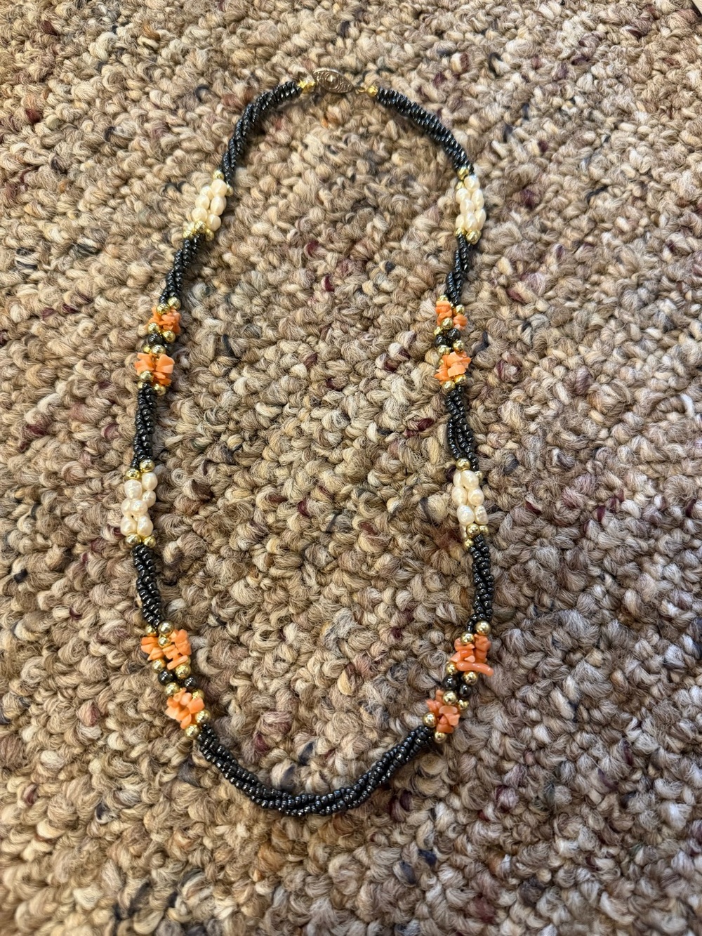 Beautiful costume jewelry necklace